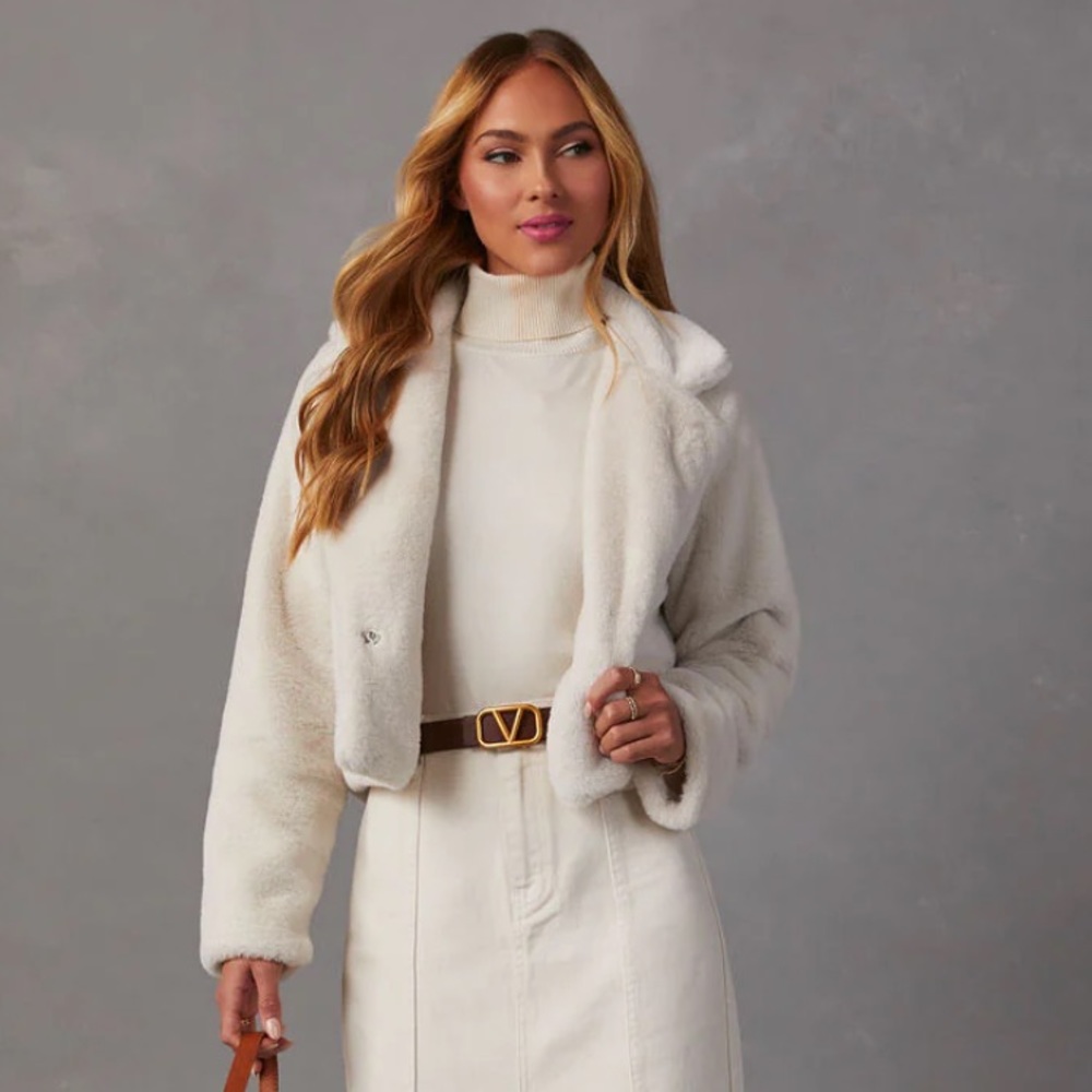 VICI Faux Fur Jacket Shacket